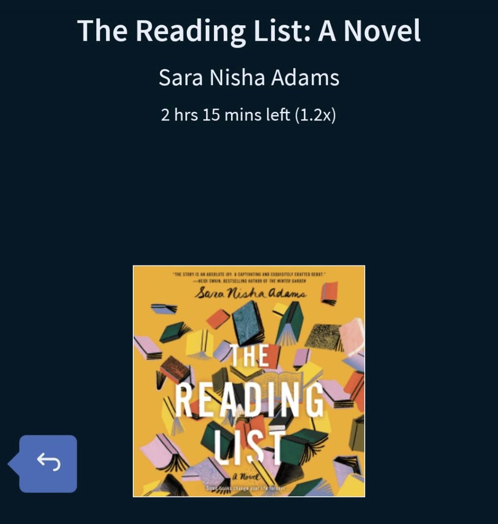 The Reading List by Sara Nisha&nbsp;Adams